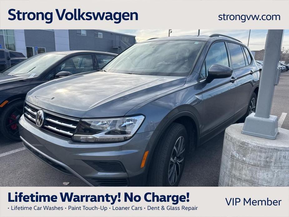 used 2021 Volkswagen Tiguan car, priced at $22,450