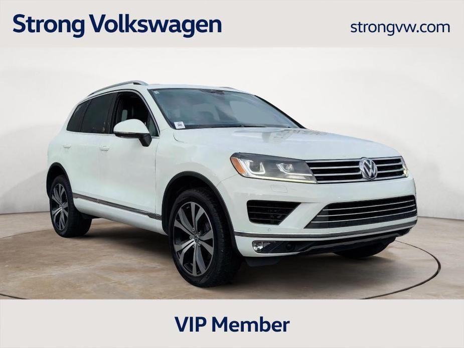 used 2017 Volkswagen Touareg car, priced at $16,125