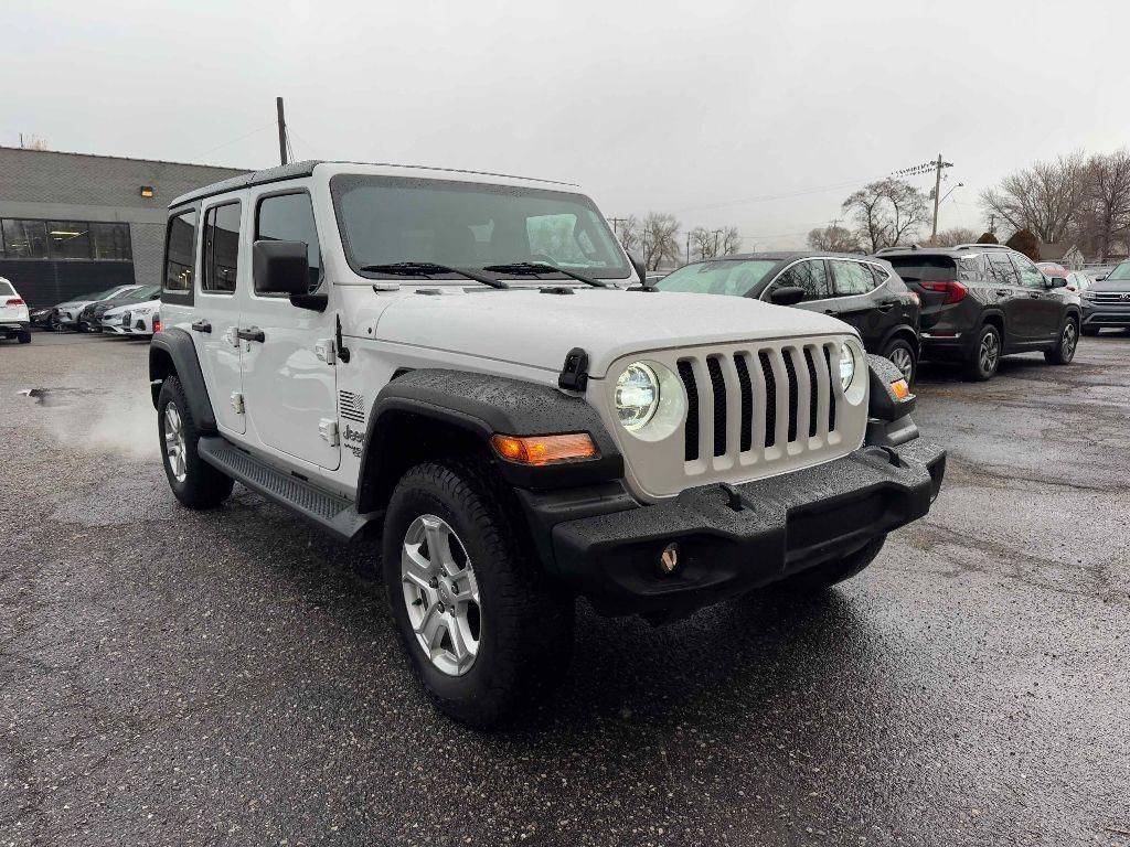 used 2020 Jeep Wrangler Unlimited car, priced at $36,375