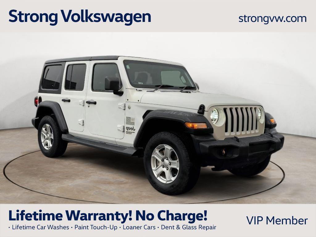 used 2020 Jeep Wrangler Unlimited car, priced at $36,375