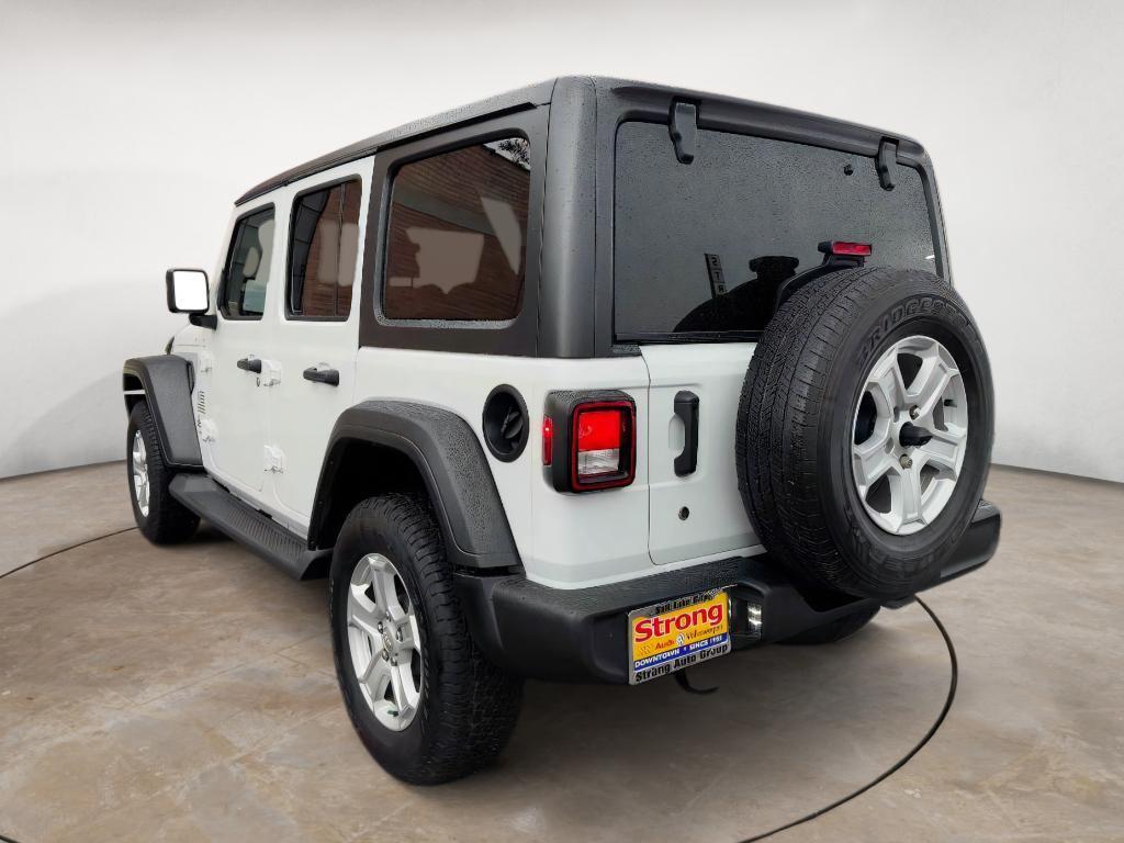 used 2020 Jeep Wrangler Unlimited car, priced at $36,375