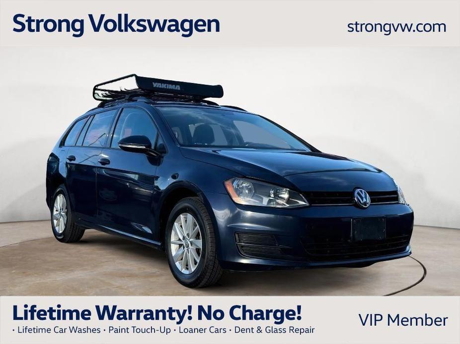 used 2015 Volkswagen Golf SportWagen car, priced at $16,100