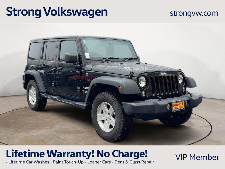 used 2018 Jeep Wrangler JK Unlimited car, priced at $23,175