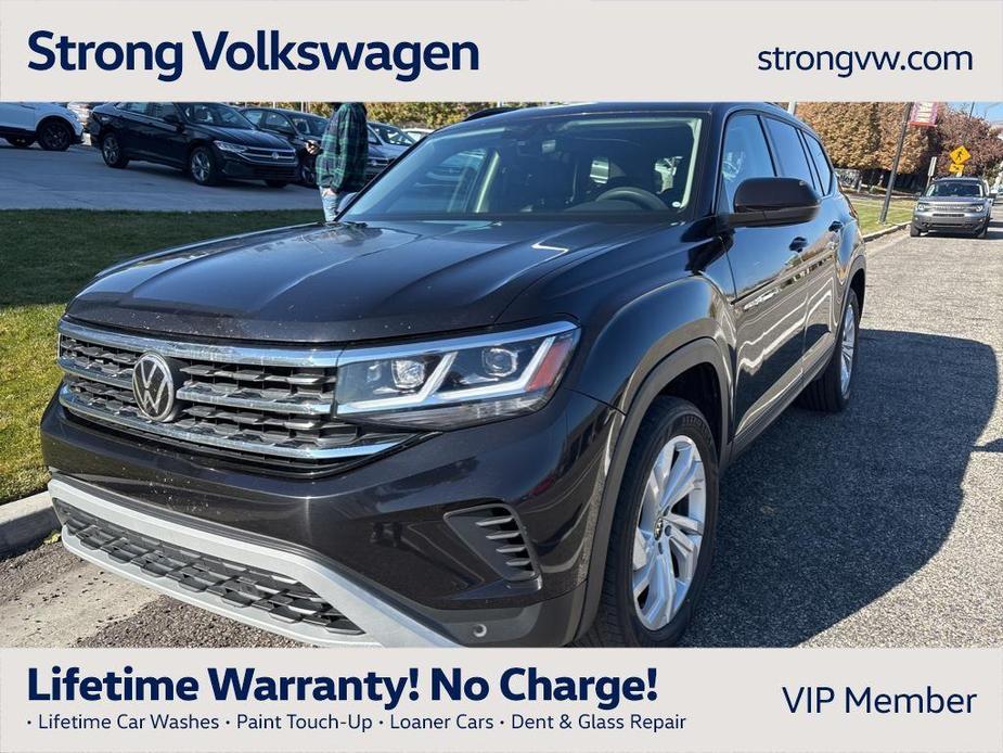 used 2021 Volkswagen Atlas car, priced at $26,100