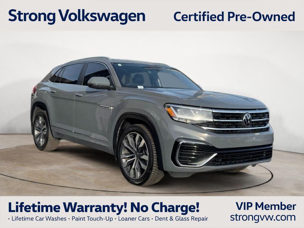 used 2021 Volkswagen Atlas Cross Sport car, priced at $29,650