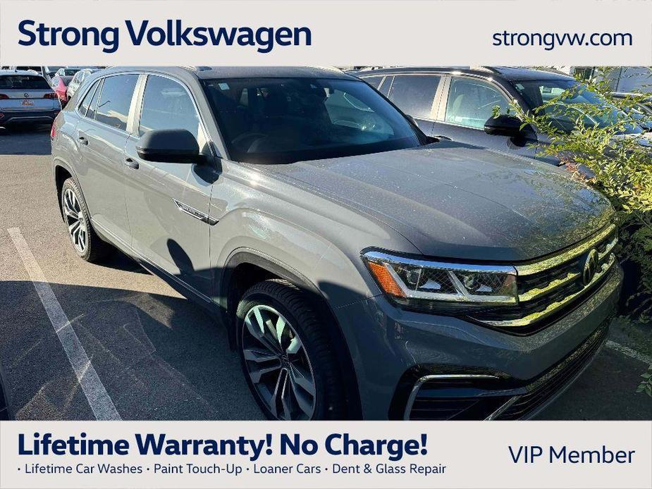 used 2021 Volkswagen Atlas Cross Sport car, priced at $29,650