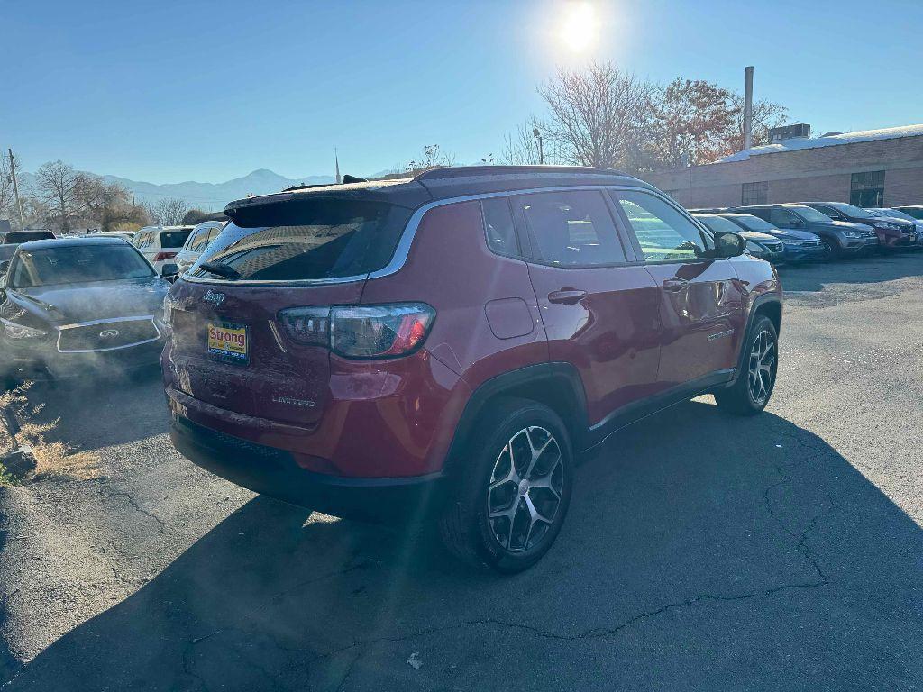 used 2024 Jeep Compass car, priced at $30,350