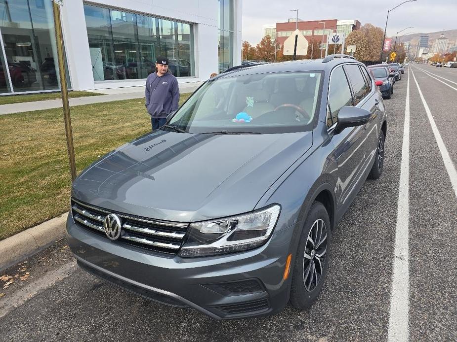 used 2021 Volkswagen Tiguan car, priced at $25,075