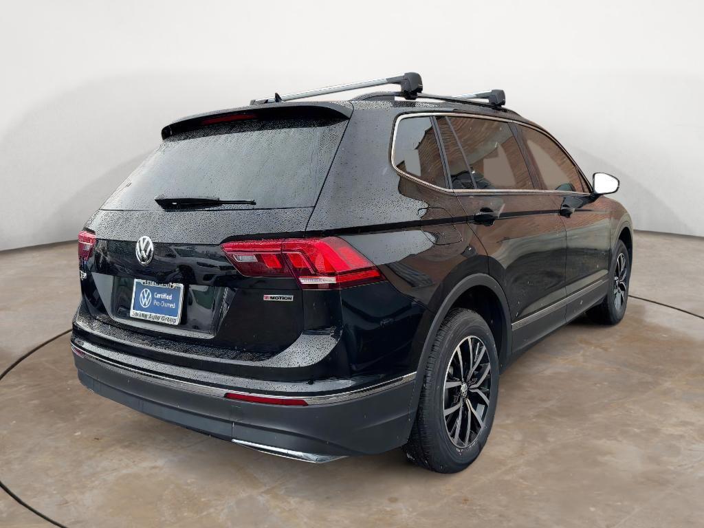 used 2021 Volkswagen Tiguan car, priced at $24,375