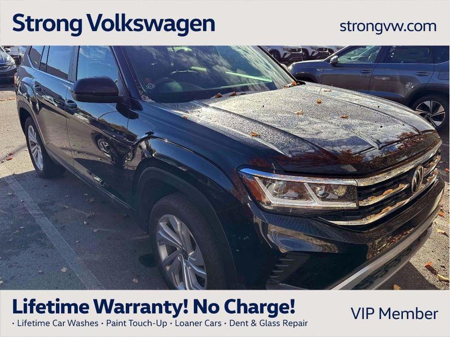 used 2021 Volkswagen Atlas car, priced at $26,675