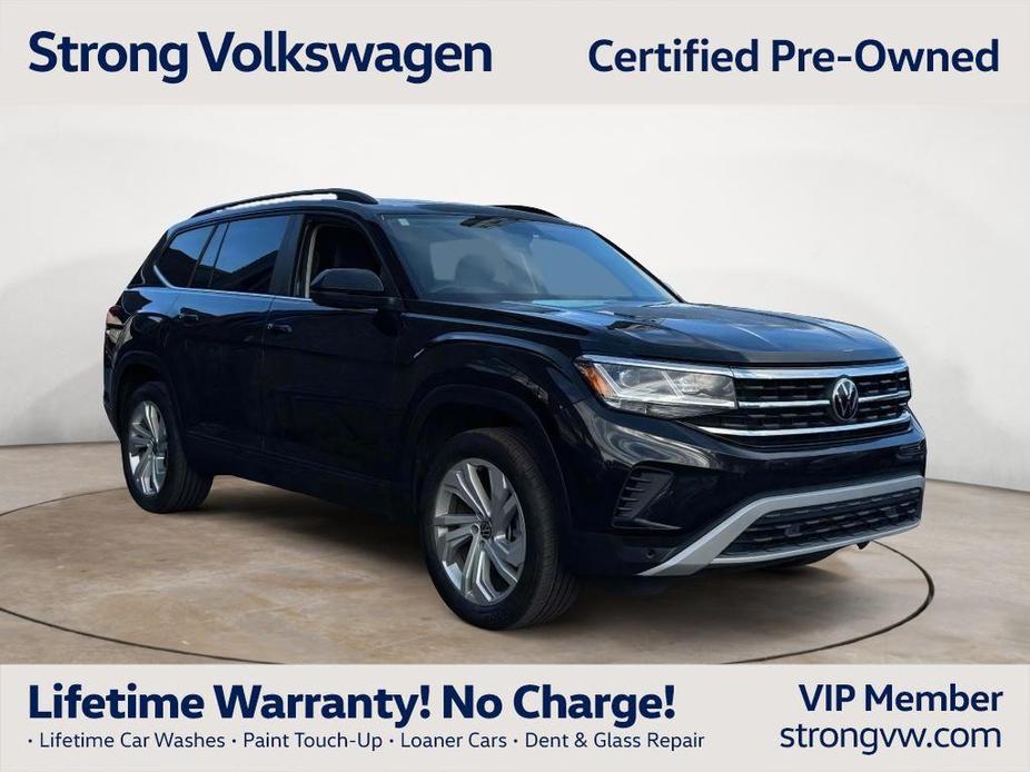 used 2021 Volkswagen Atlas car, priced at $26,198