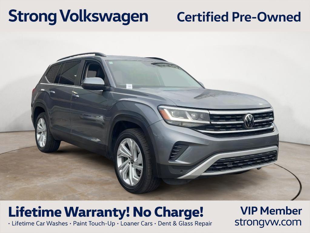 used 2021 Volkswagen Atlas car, priced at $27,431