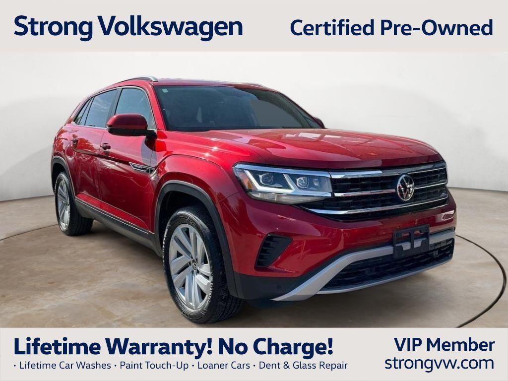 used 2022 Volkswagen Atlas Cross Sport car, priced at $29,321