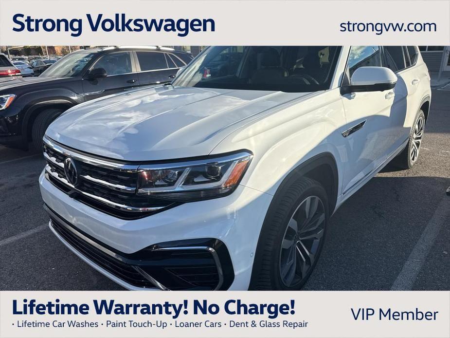 used 2021 Volkswagen Atlas car, priced at $38,075