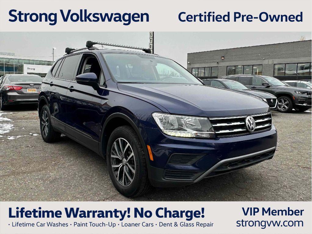 used 2021 Volkswagen Tiguan car, priced at $20,375