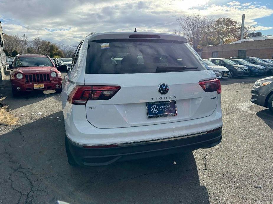 used 2022 Volkswagen Tiguan car, priced at $26,156