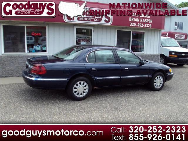 used 2001 Lincoln Continental car, priced at $2,499