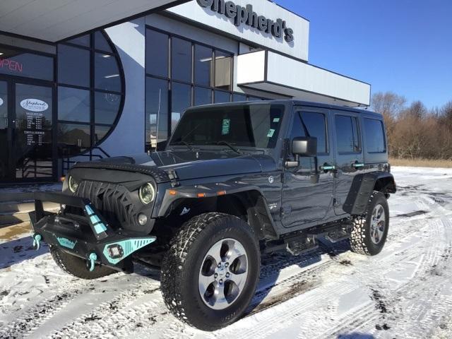 used 2016 Jeep Wrangler Unlimited car, priced at $18,785