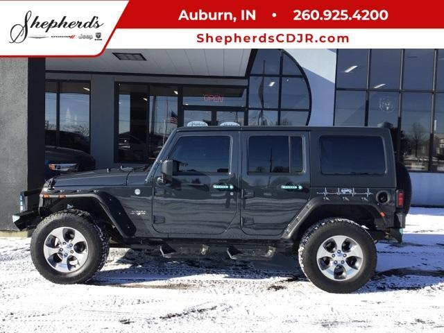 used 2016 Jeep Wrangler Unlimited car, priced at $18,785