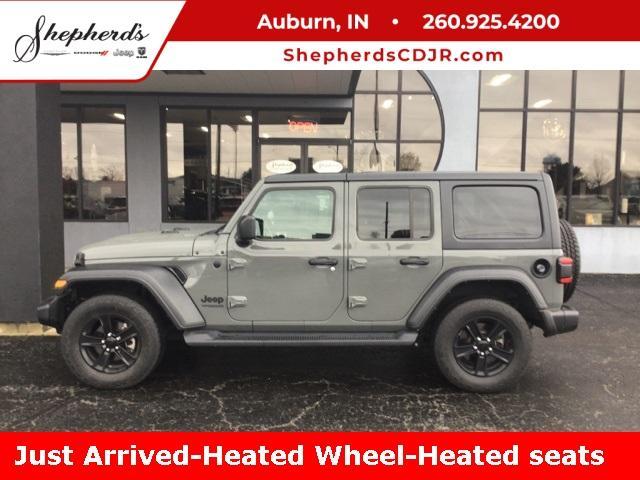 used 2021 Jeep Wrangler Unlimited car, priced at $33,284