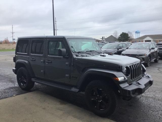 used 2021 Jeep Wrangler Unlimited car, priced at $33,284