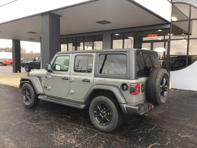 used 2021 Jeep Wrangler Unlimited car, priced at $33,284