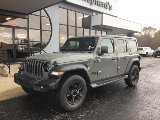 used 2021 Jeep Wrangler Unlimited car, priced at $33,284