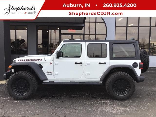 used 2021 Jeep Wrangler Unlimited car, priced at $41,315