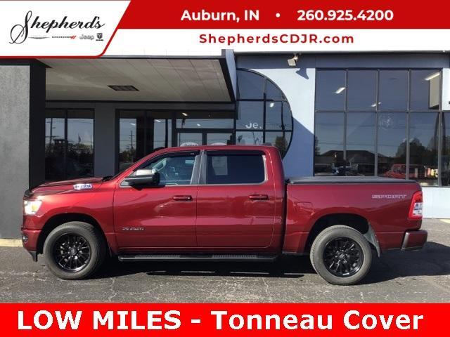 used 2021 Ram 1500 car, priced at $36,684