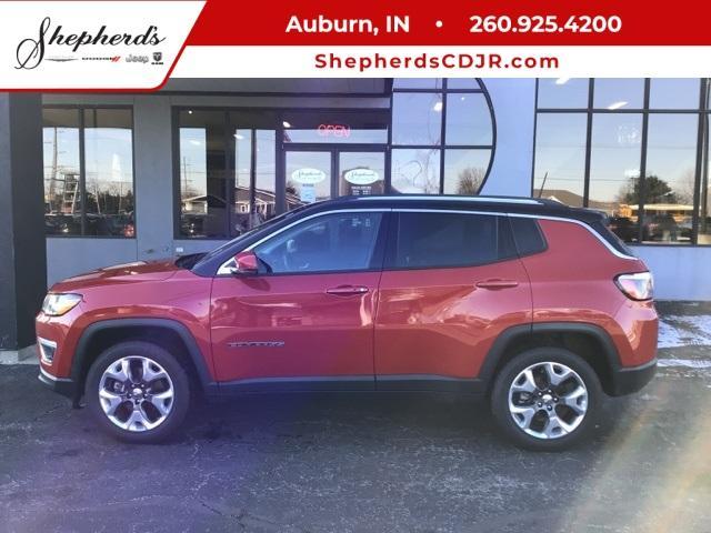 used 2021 Jeep Compass car, priced at $20,484