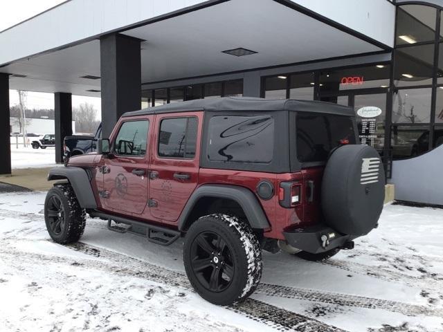 used 2021 Jeep Wrangler Unlimited car, priced at $31,077