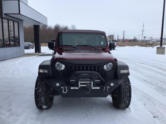 used 2021 Jeep Wrangler Unlimited car, priced at $31,077