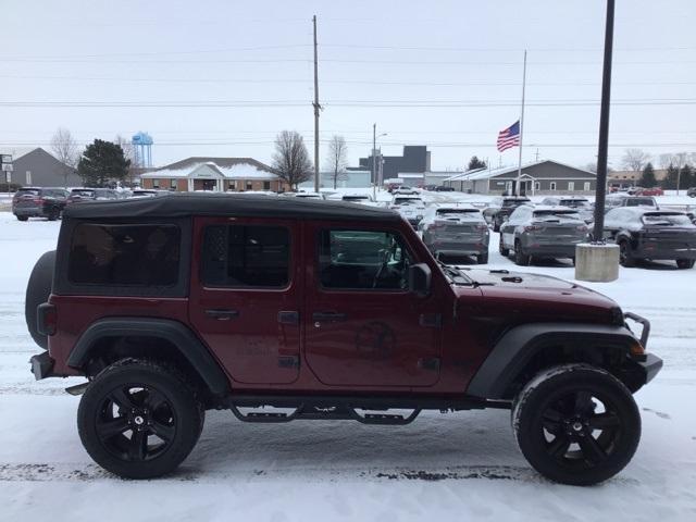 used 2021 Jeep Wrangler Unlimited car, priced at $31,077