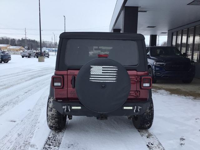 used 2021 Jeep Wrangler Unlimited car, priced at $31,077