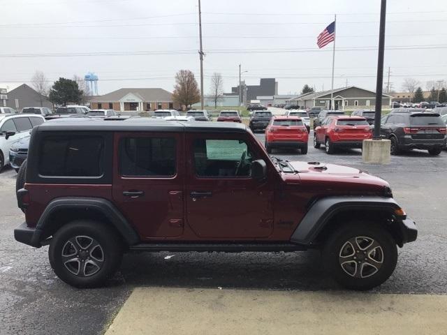 used 2021 Jeep Wrangler Unlimited car, priced at $33,480