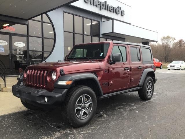 used 2021 Jeep Wrangler Unlimited car, priced at $33,480