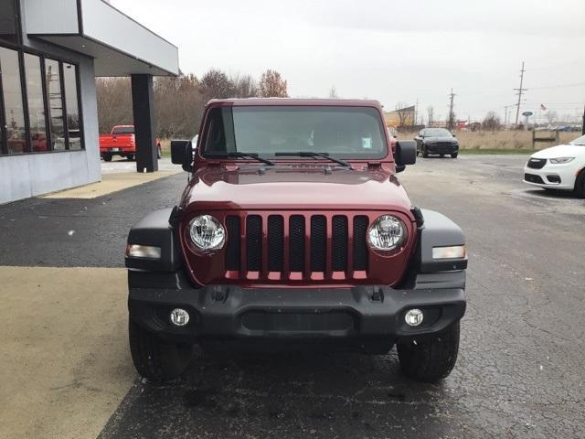 used 2021 Jeep Wrangler Unlimited car, priced at $33,480