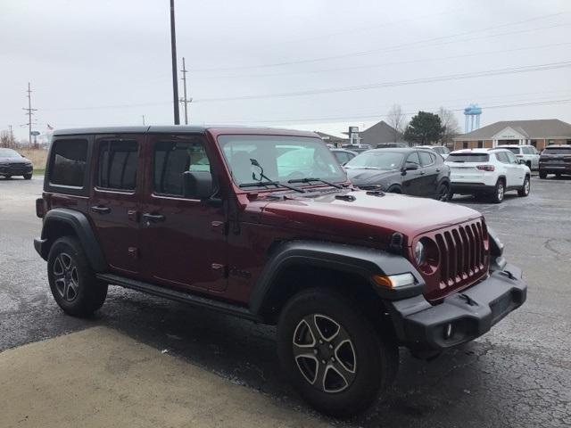 used 2021 Jeep Wrangler Unlimited car, priced at $33,480