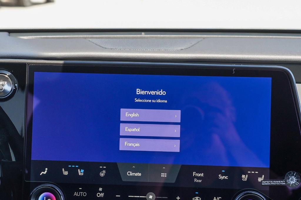 new 2025 Lexus TX 500h car, priced at $74,114