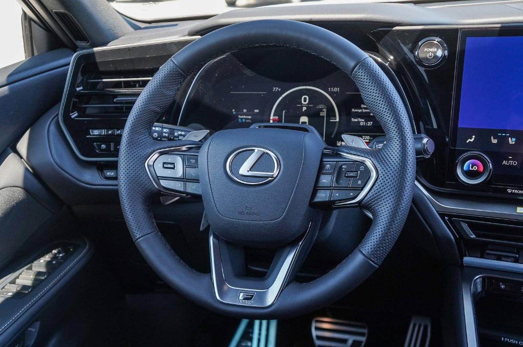 new 2025 Lexus TX 500h car, priced at $74,114