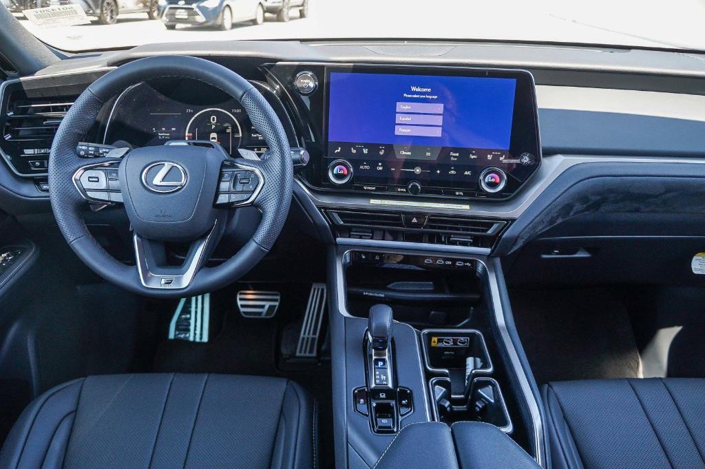 new 2025 Lexus TX 500h car, priced at $74,114