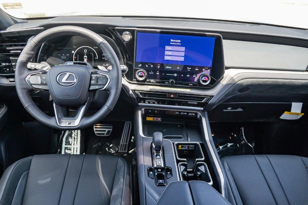 new 2025 Lexus TX 500h car, priced at $78,474