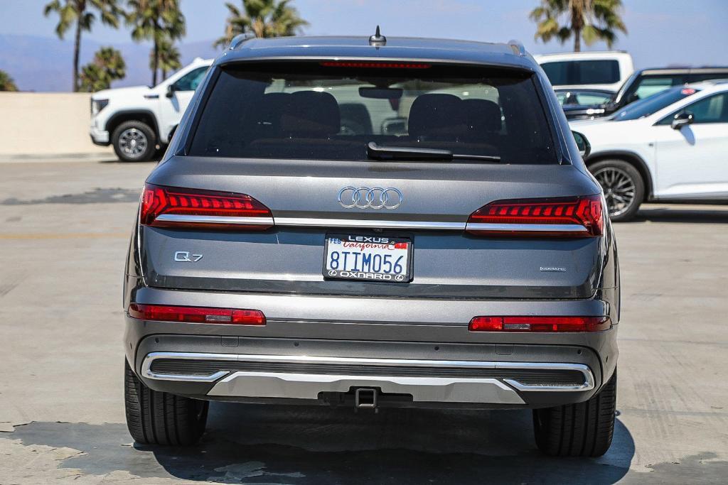 used 2021 Audi Q7 car, priced at $24,500