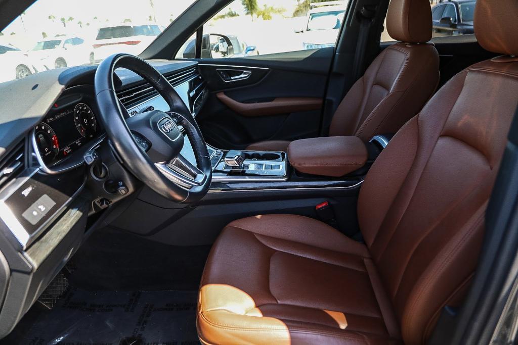 used 2021 Audi Q7 car, priced at $24,500