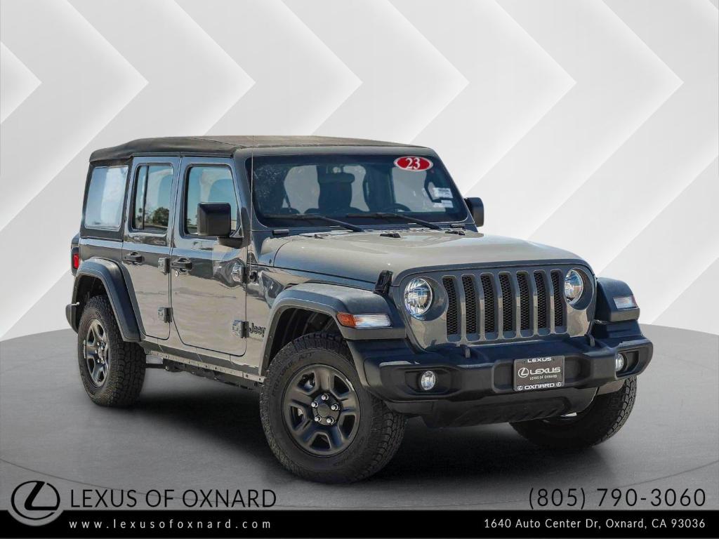 used 2023 Jeep Wrangler car, priced at $26,995