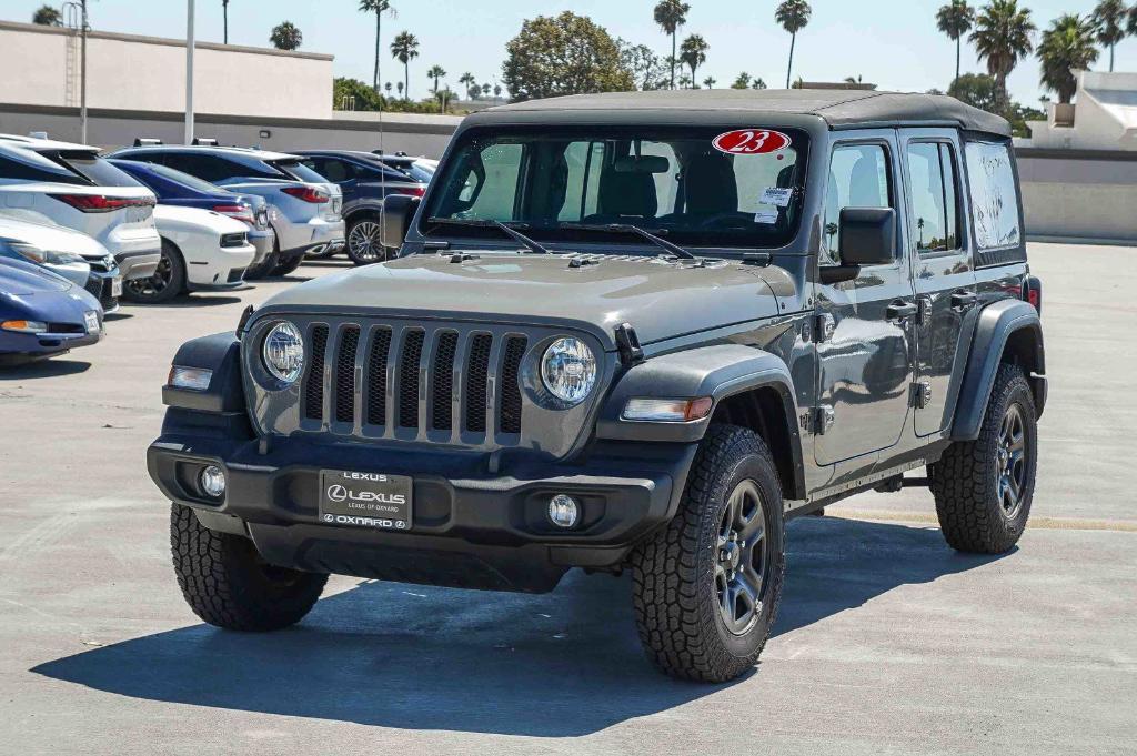used 2023 Jeep Wrangler car, priced at $24,500