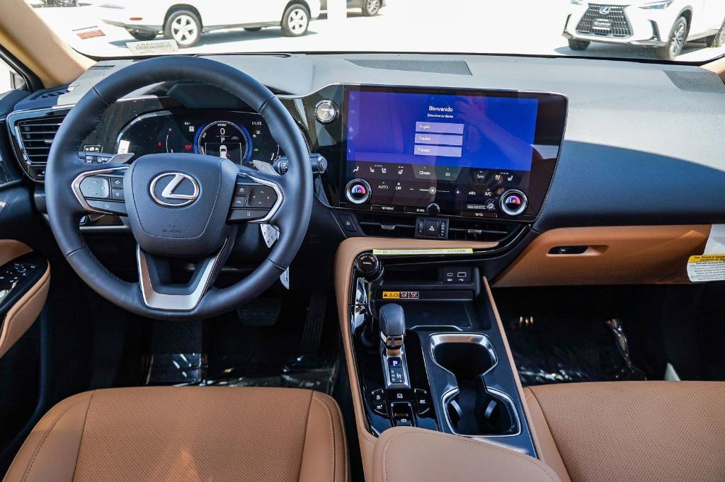 new 2025 Lexus NX 350h car, priced at $54,505