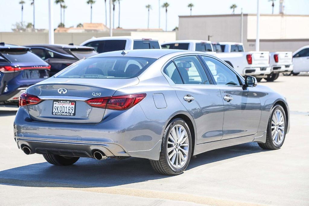 used 2024 INFINITI Q50 car, priced at $31,500