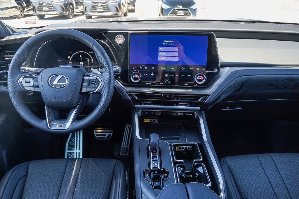 new 2025 Lexus TX 500h car, priced at $74,005