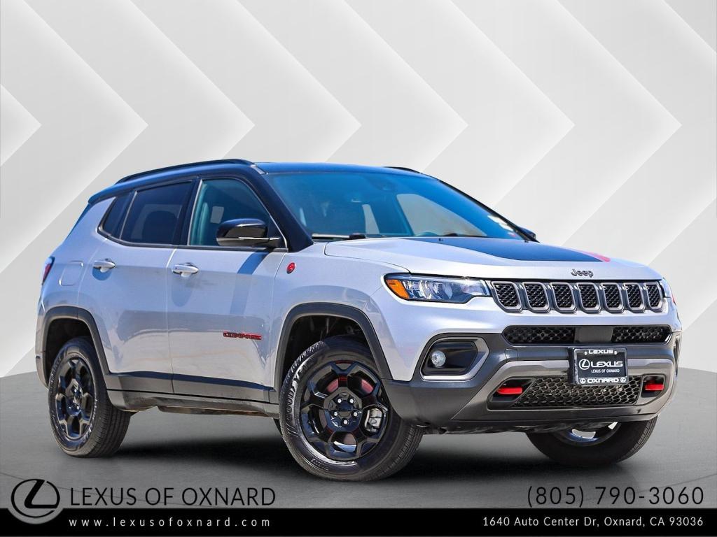 used 2023 Jeep Compass car, priced at $22,500